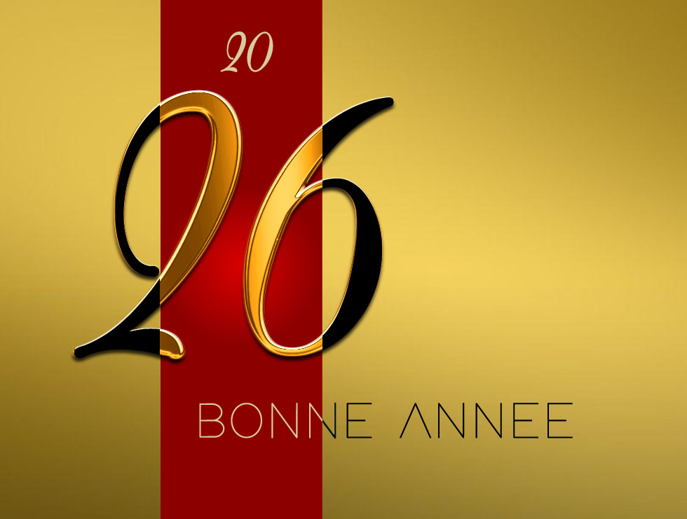 Image 2026 portons un toast à la nouvelle année avec un bon champagne