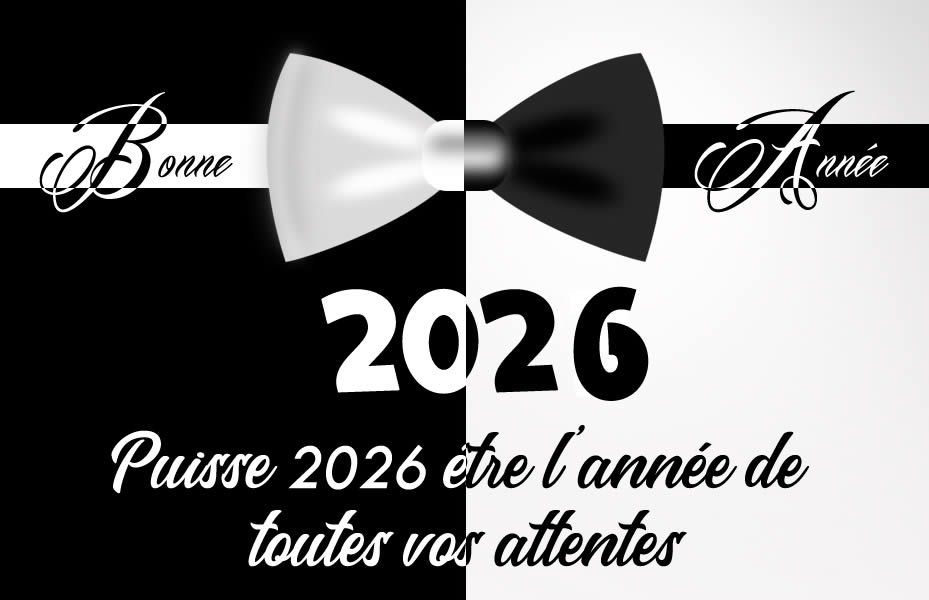 Carte de Voeux: Puisse 2026 être l'année de toutes vos attentes