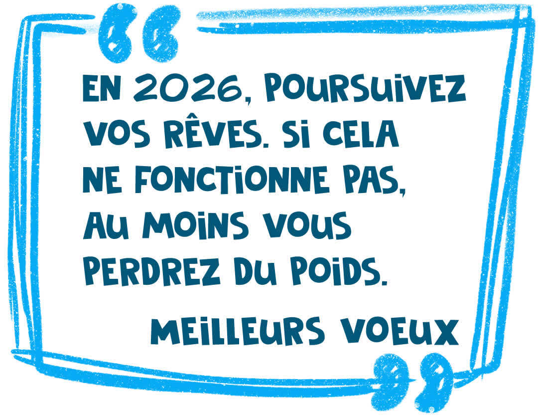 Vœux 2027 marrants de bonne année avec texte