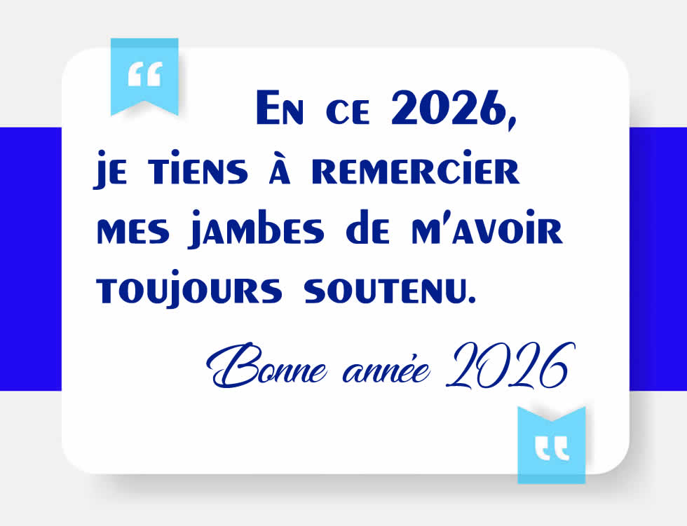 Meilleur voeux humoristique 2026