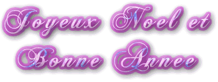 glitter gif animé Joyeux noël et bonne année
