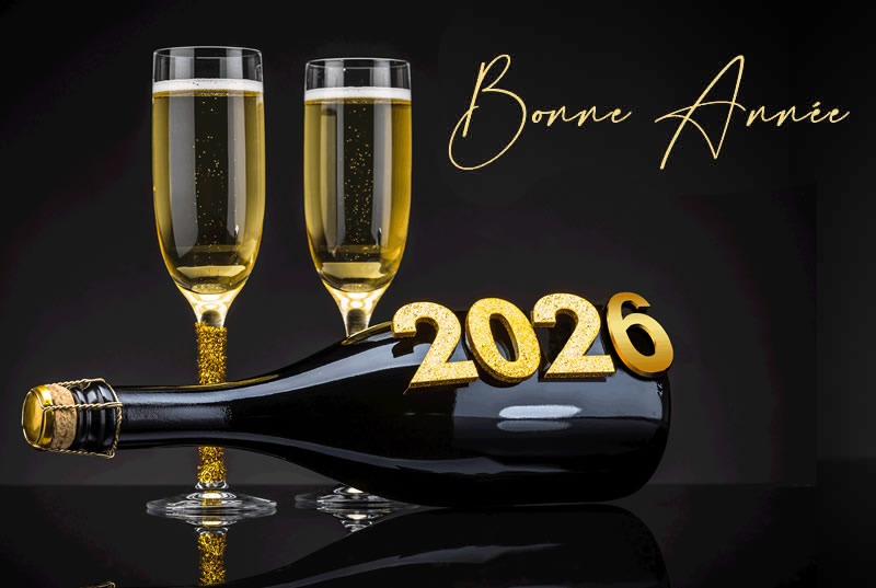 Toast pour la nouvelle annee