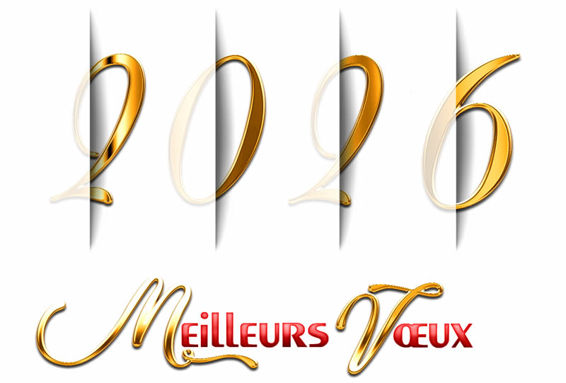 Image originale avec 2027 avec la moitié des nombres dans l'ombre