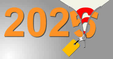 bonne année 2027 avec ouverture zippée